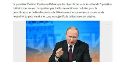 poutine paix