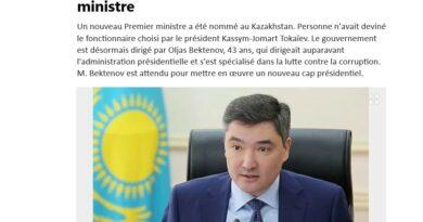 kazakhstan pm