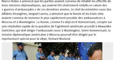 missions diplomatiques