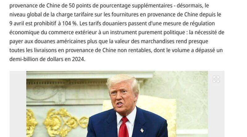 trump chine